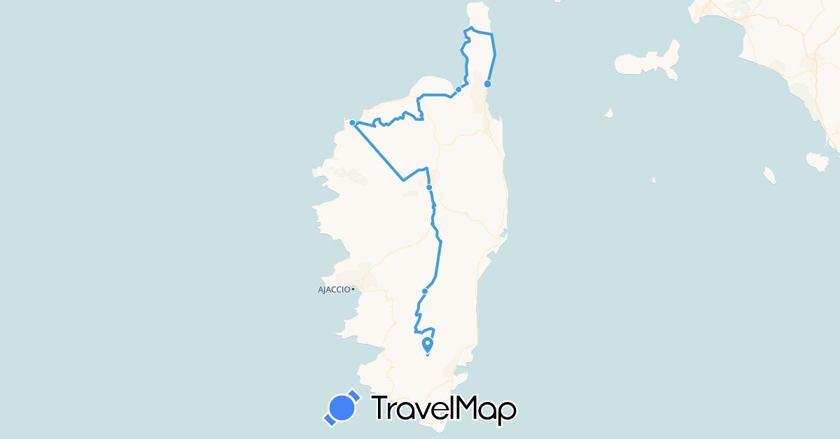 TravelMap itinerary: driving, gaétan pottier